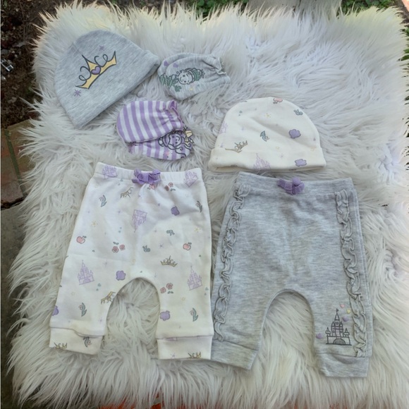 Disney Baby Newborn Princesses Outfit Bundle - Picture 1 of 5